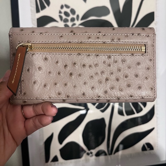 Dooney & Bourke Stone color Clutch Wallet - Picture 2 of 5